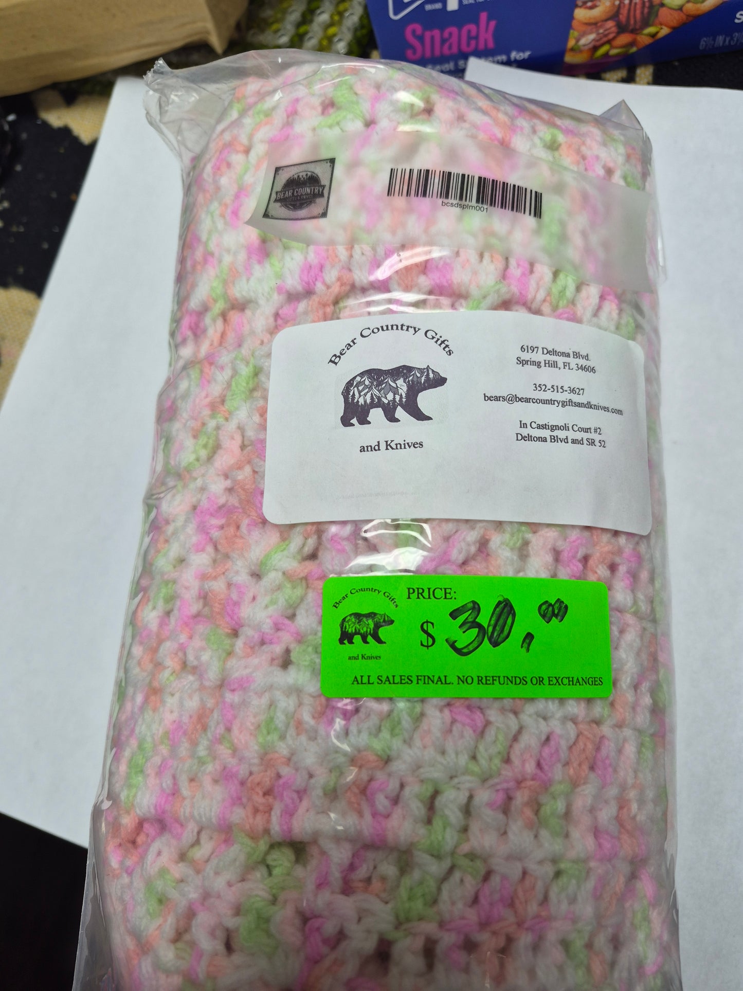 Hand made baby blankrts