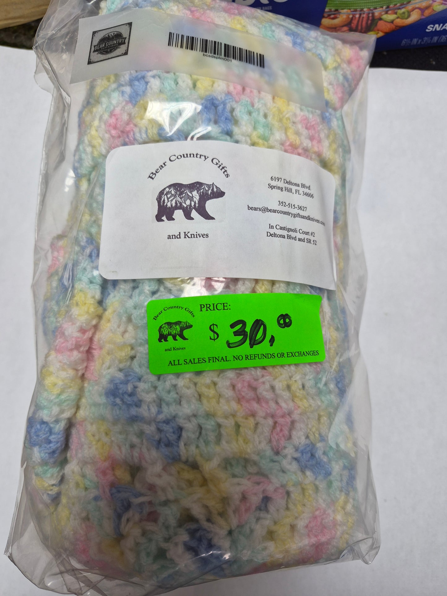 Hand made baby blankrts
